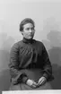 Anna Olsson; Ingår i porträttsamlingen från Knut Wallins ateljé.