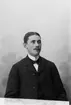 Oscar Svanberg; Ingår i porträttsamlingen från Knut Wallins ateljé.
