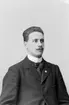 Herr J A Widergren; Ingår i porträttsamlingen från Knut Wallins ateljé.
