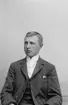 Ferdinand Öberg; Ingår i porträttsamlingen från Knut Wallins ateljé.