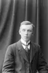 Gustaf Öberg; Ingår i porträttsamlingen från Knut Wallins ateljé.
