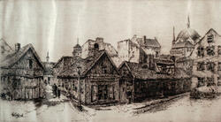 Fra Hammersborg [papirkunst]