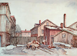 Fra Rodeløkka [papirkunst]