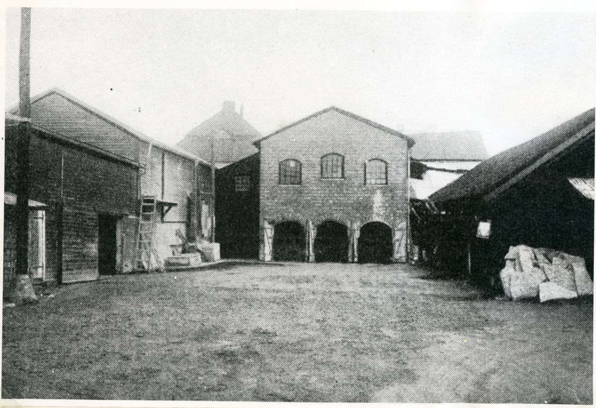 Västerås, Munkängen.
"Murbruksfabriken". 1930-talet.