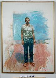 I ateljén [Målning]