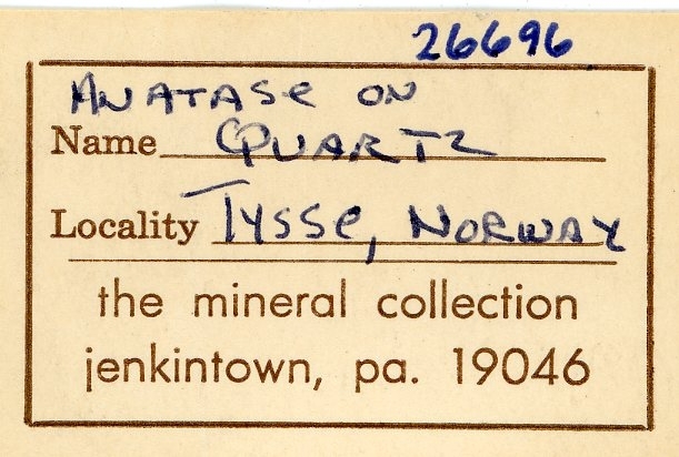 Jenkintown, PA => Philadelphia Academy of Natural Sciences