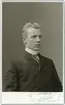 Kabinettsfotografi - man, Uppsala 1908