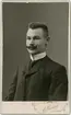 Kabinettsfotografi - man, Uppsala 1907