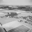 Vy från Odinstornet som låg vid Odense. Tornet förstördes 1944. Danmark 1935.