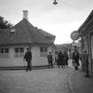 Odense. Hans Christian Andersens barndomshem. Danmark 1935.