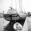 På besök i hamnen i Assens. Danmark 1935.