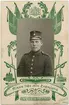 Kabinettsfotografi - man i uniform, Uppsala 1909