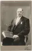 Kabinettsfotografi - Vilhelm Ehn på 70-årsdagen, Uppsala 1914