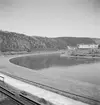 Vid Elbe? Fotograferat från tåget. Tjeckoslovakien-Ungern-Österrike 1935.