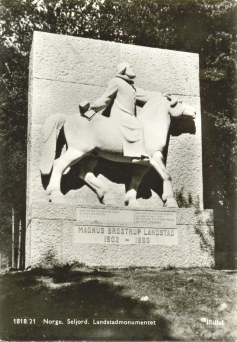 Seljord -Landstadmonumentet.