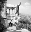 St. Gerard Sagredo-monumentet i Budapest. Tjeckoslovakien-Ungern-Österrike 1935.