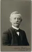 Kabinettsfotografi - organist Axel Ahlberg, Uppsala 1909