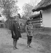 Barn i Tiszafüred. Tjeckoslovakien-Ungern-Österrike 1935.