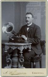 Kabinettsfotografi - Hjalmar Söderlund från Hummelsta, Enköp