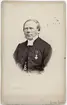 Kabinettsfotografi - professor Beckman, Uppsala 1864