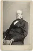 Kabinettsfotografi - professor Spångberg, Uppsala 1864