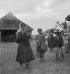 Invånare i Balatonszentgyörgy. Tjeckoslovakien-Ungern-Österrike 1935.