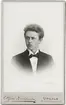 Kabinettsfotografi - man, Uppsala 1899