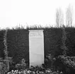 Kyrkogården Hauptfriedhof Ohlsdorf i Hamburg. Tyskland-Holland-Belgien 1938.