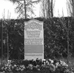 Kyrkogården Hauptfriedhof Ohlsdorf i Hamburg. Tyskland-Holland-Belgien 1938.