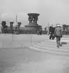 Frognerparken i Oslo. Norge 1946.