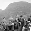 Ombord på en färja. Valldal? Norge 1946.