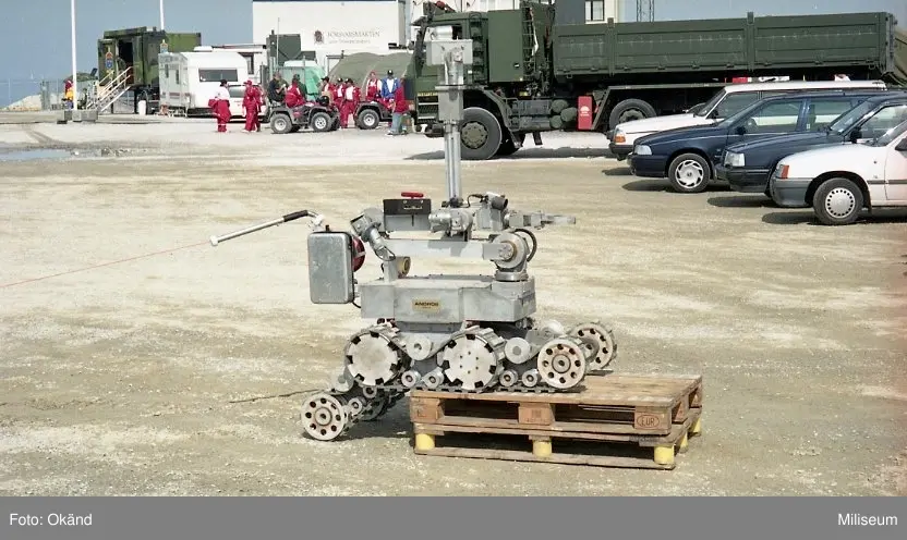 Ammunitionsröjare robot "Andros". Swedec, Ing 2. Broloppet.