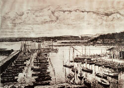 Filipstad båtforening [papirkunst]