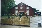 Föreställning vid Forsviks bruk, augusti 2002.