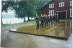 Dansföreställning vid Forsviks bruk, augusti 2002.