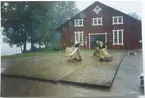 Dansföreställning vid Forsviks bruk, augusti 2002.