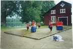 Föreställning vid Forsviks bruk, augusti 2002.