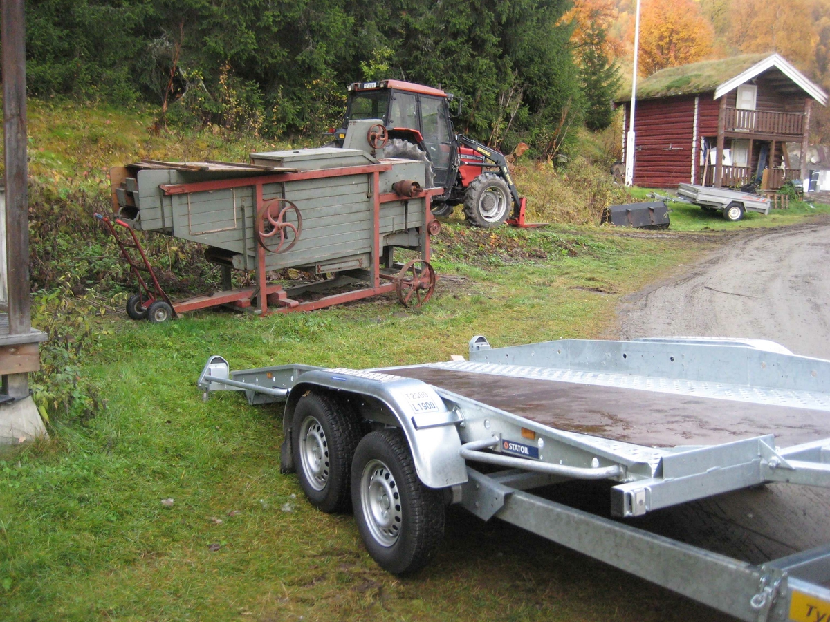 Treskeverk, transport