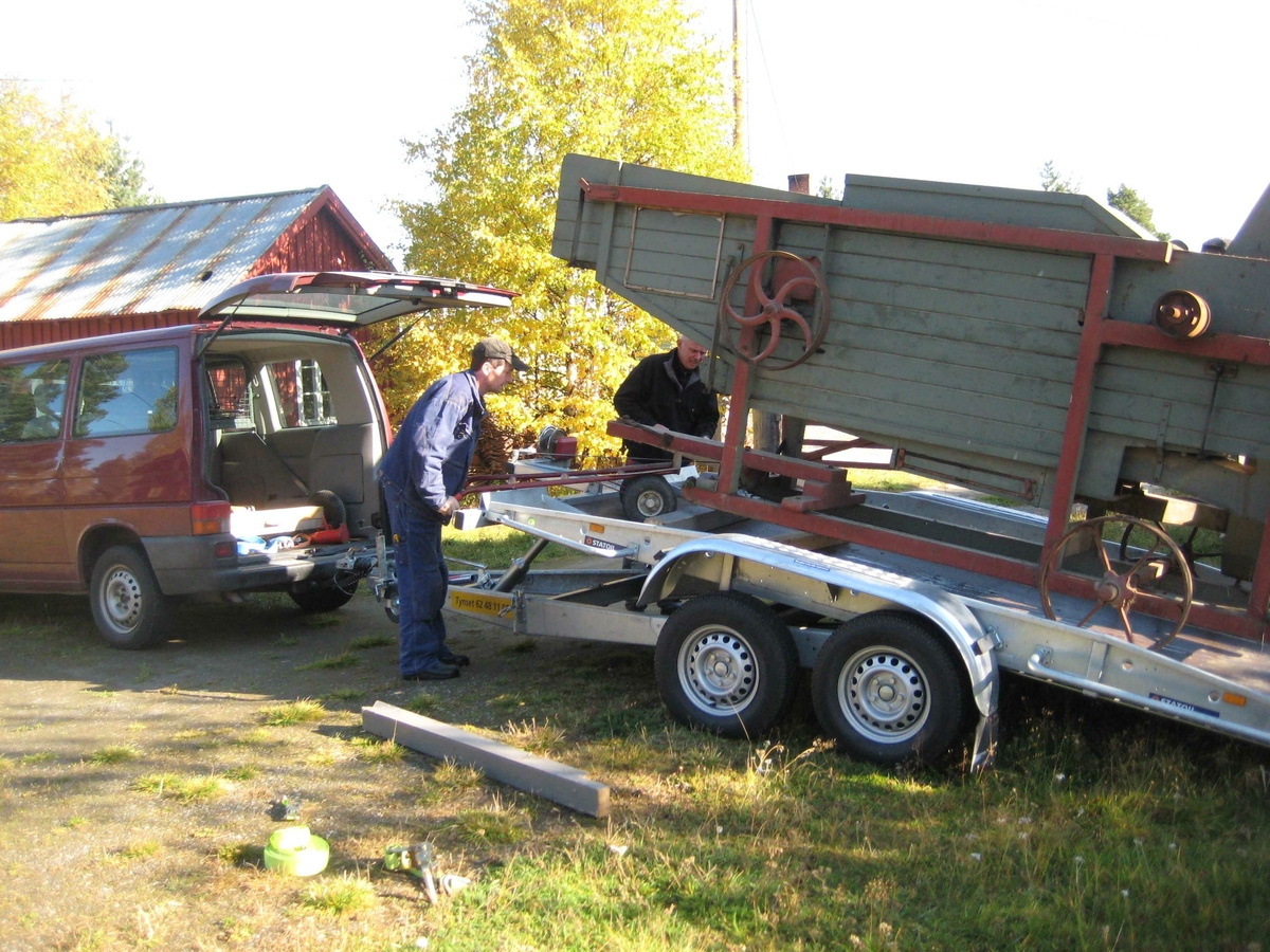 Treskeverk, transport