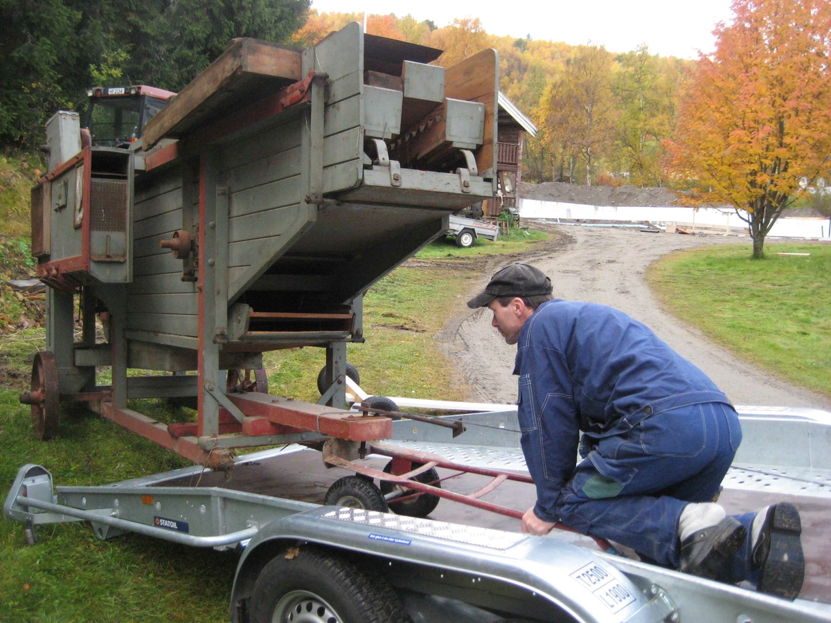 Treskeverk, transport