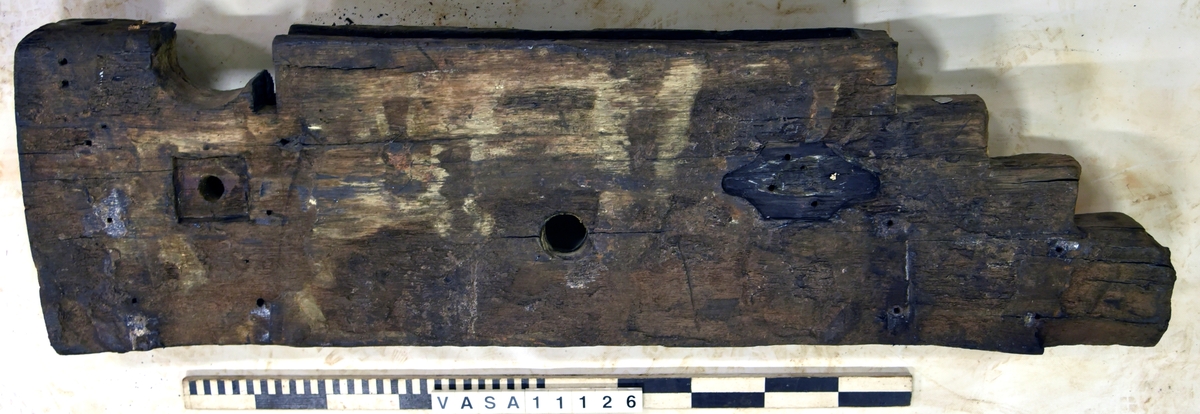 Lavettsida Vänster.  

Left gun cheek.