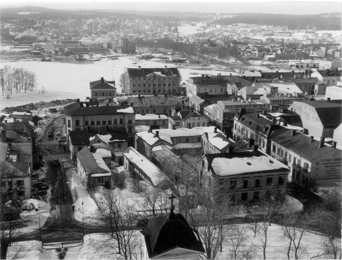 Utsikt från Domkyrkans torn.