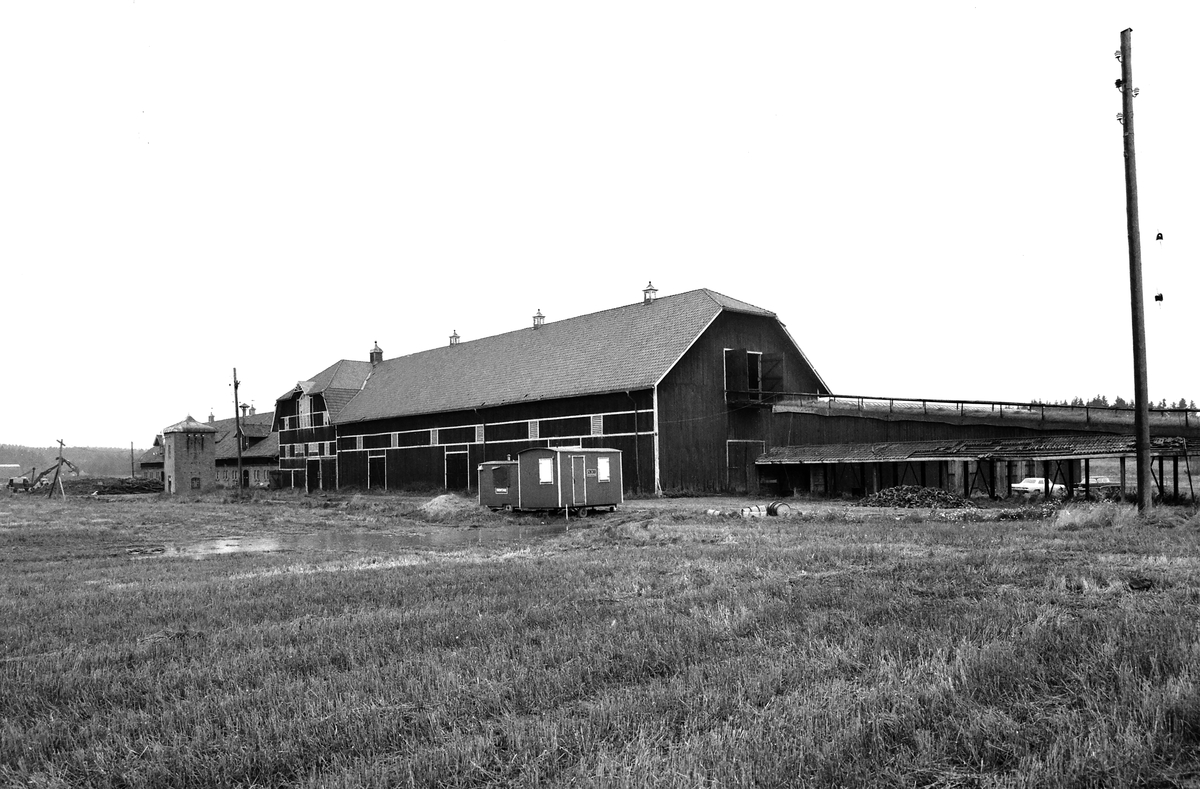 Dokumentation av byggnader som fanns på Ryds herrgård  före rivning, 1967.
