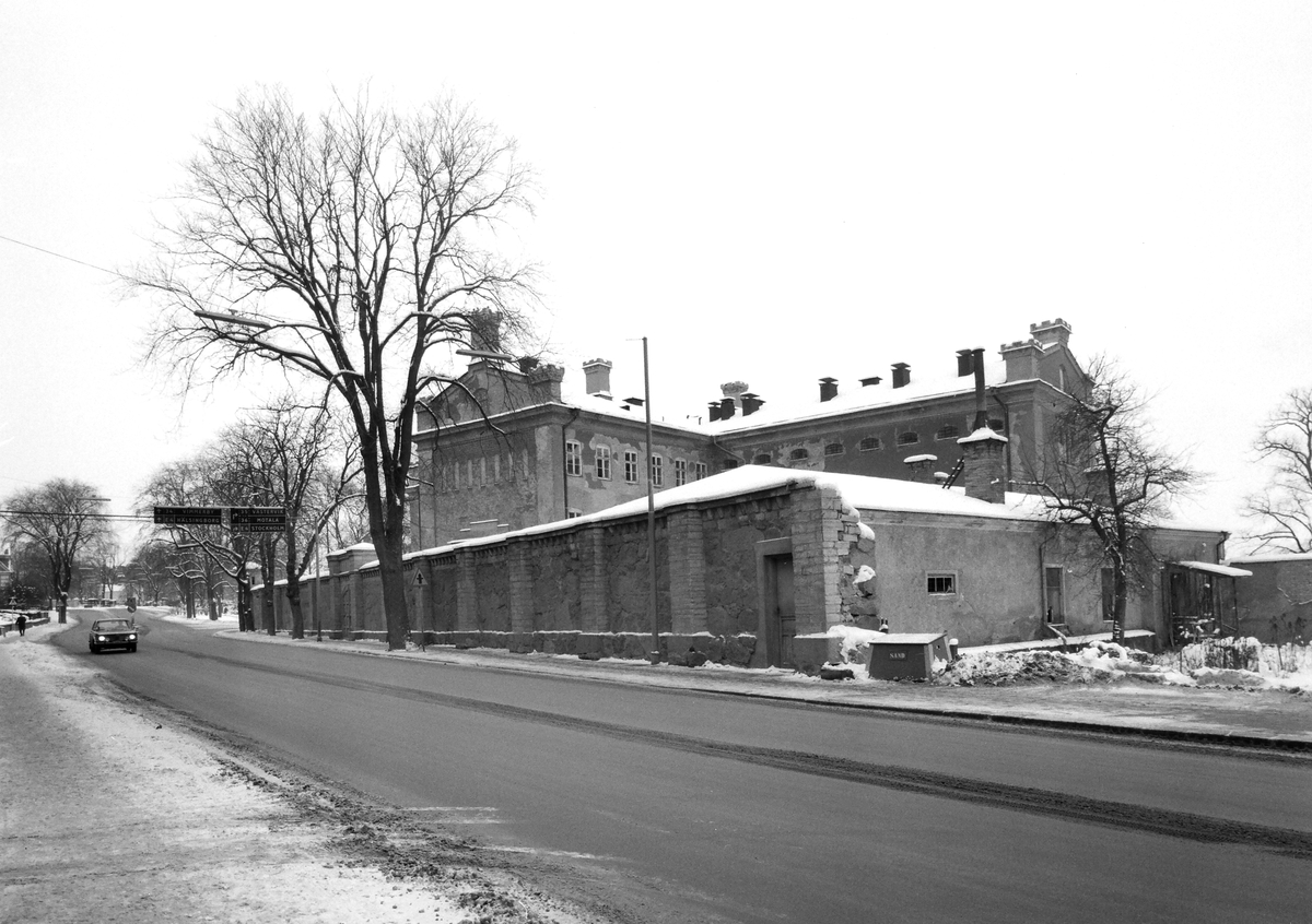 Interiörer och exteriörer från fängelset före rivningen 1969.