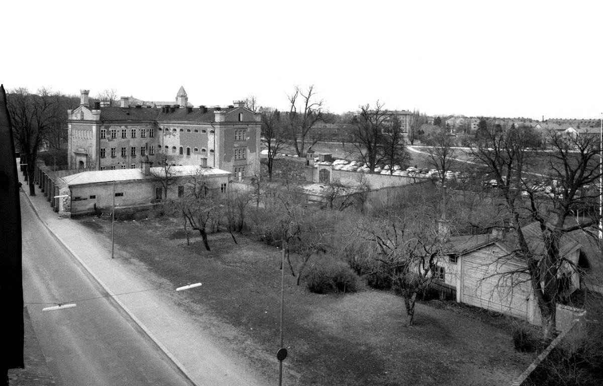 Interiörer och exteriörer från fängelset före rivningen 1969.