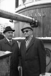 Motiv fra gjensynstreffet for krigsveteraner fra Shetlandsgj