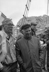 Motiv fra gjensynstreffet for krigsveteraner fra Shetlandsgj