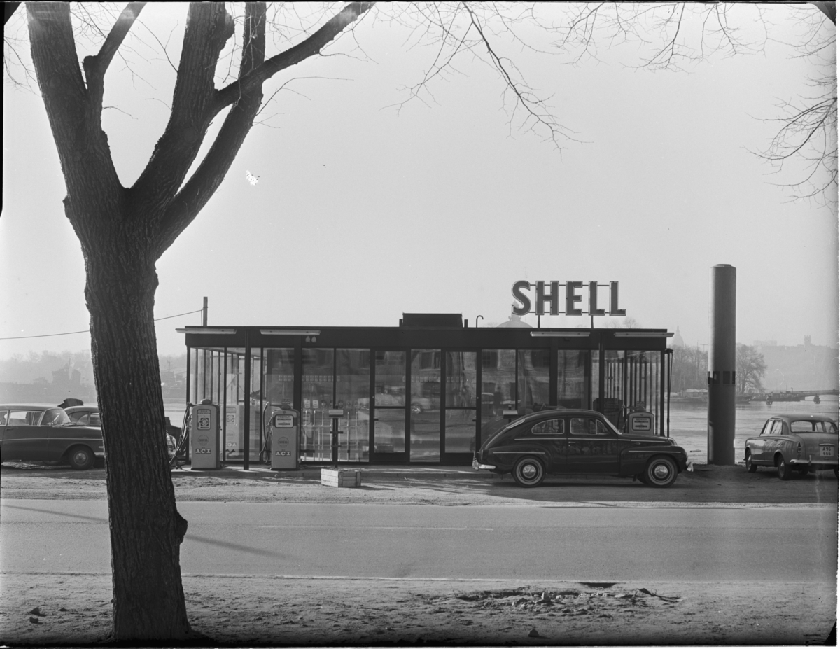Shell bensinstation på Strandvägen
Exteriör