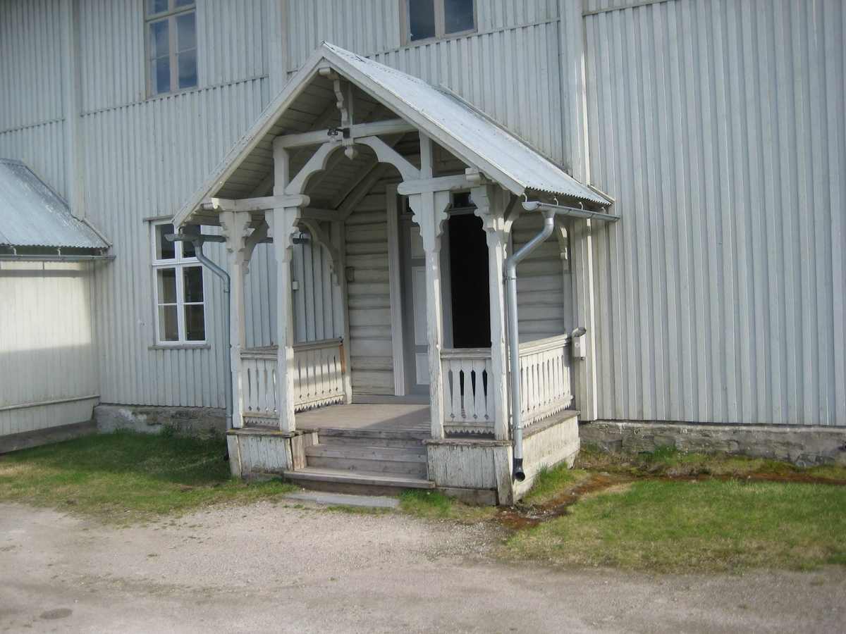 Inngangspartiet, Gamle Berger skole