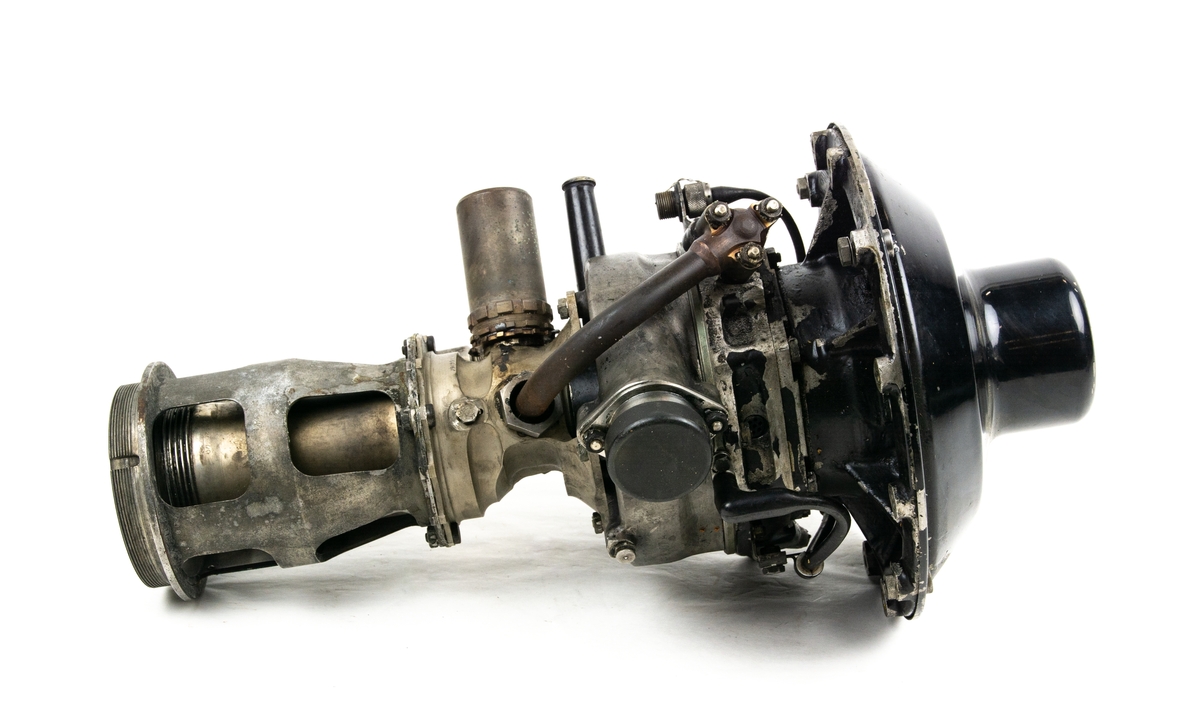 Startapparat Rolls Royce LTD Turbo Starter till flygplan Tp52. Två stycken följesedlar.